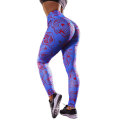 Padrão de esqueleto humano de impressão digital fitness corrida jogging calças de ioga leggings femininas